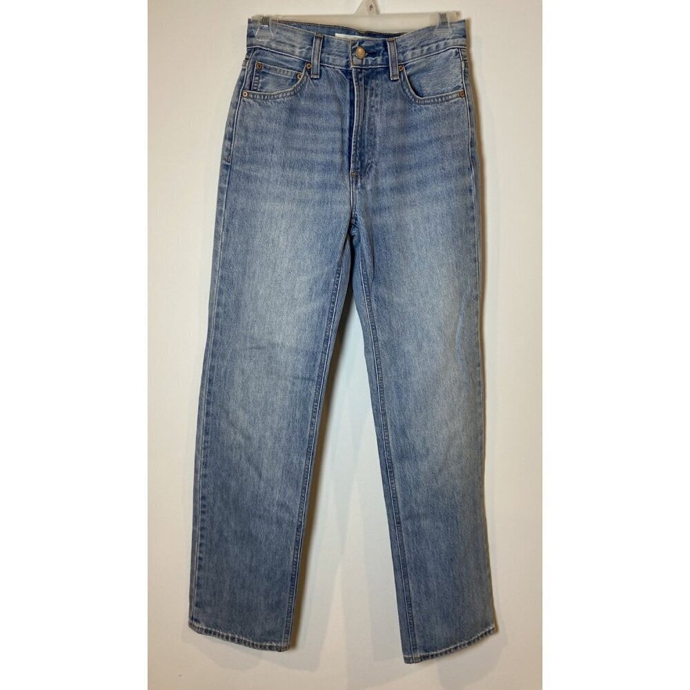 Denim Forum Jeans The 90's Classic Mid Straight Size 24